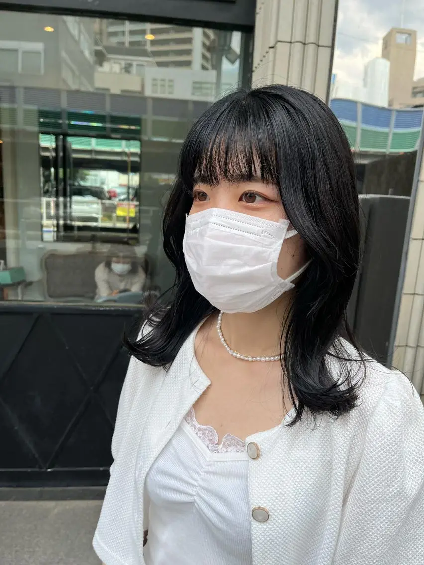 ミディアム くびれヘア レイヤーカット BAROQUE gotou 🌙のヘアスタイル