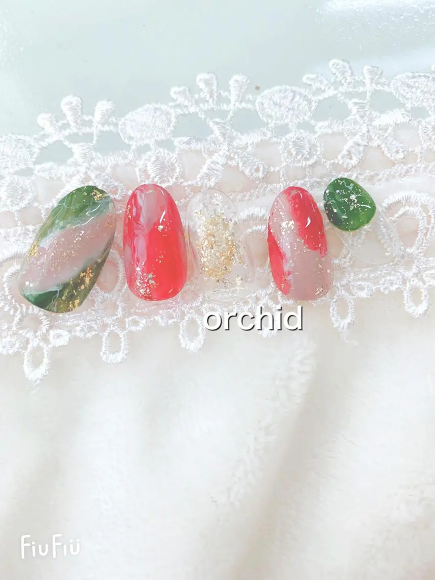 ネイル orchid ♡オーキッドのネイルデザイン