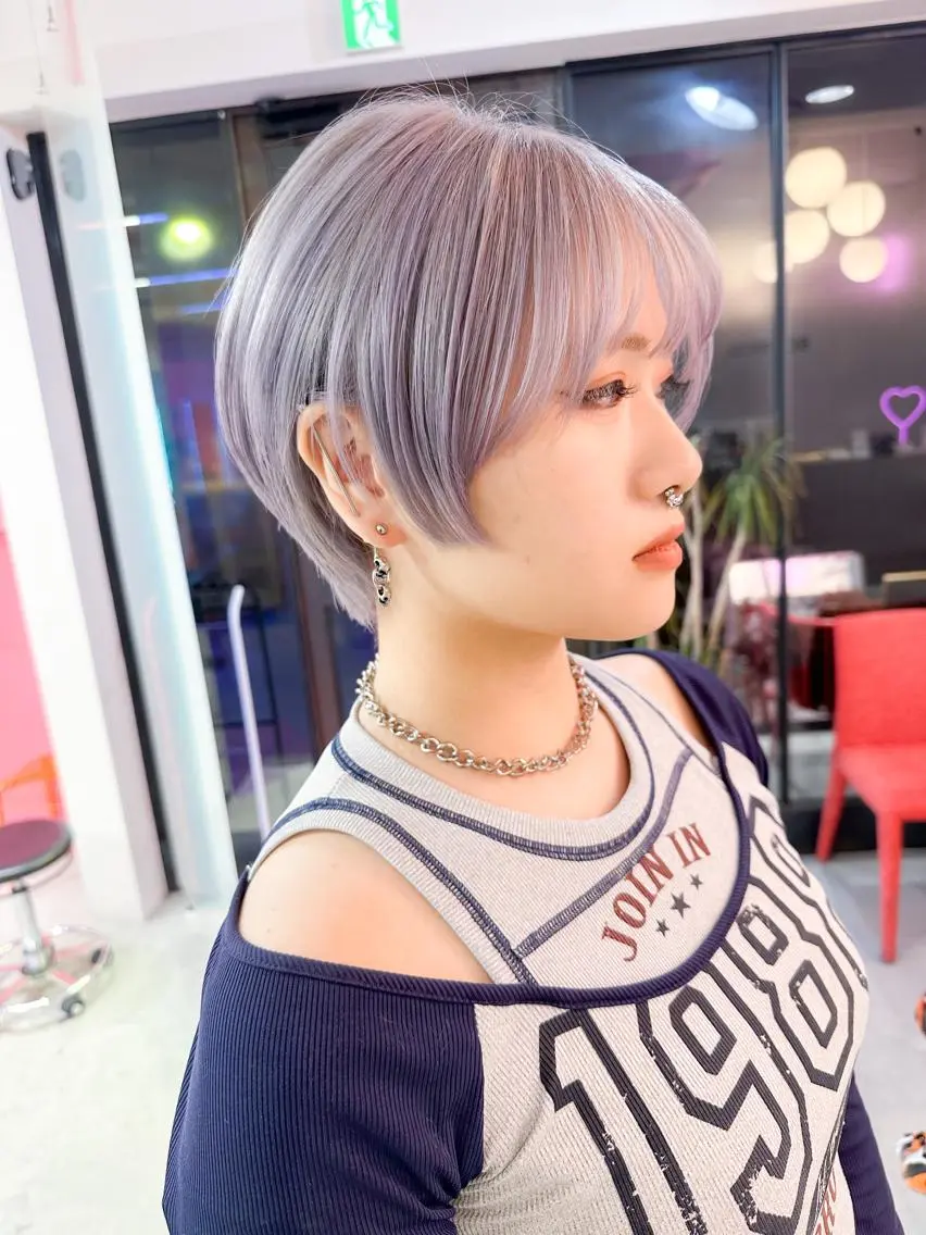 ショート ヘアカラー BOXmico. 南堀江　宇都宮のヘアスタイル