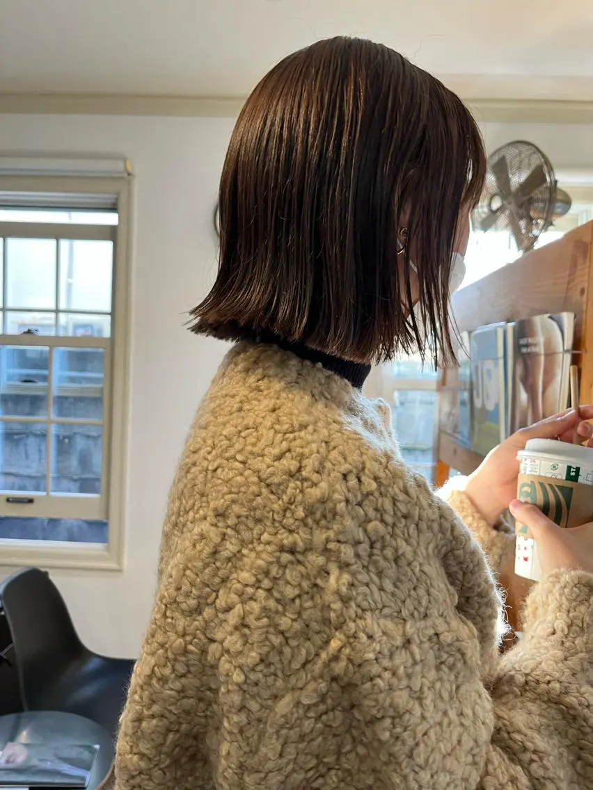 ショート カラー カット ヘアカラー eri kinjoのヘアスタイル