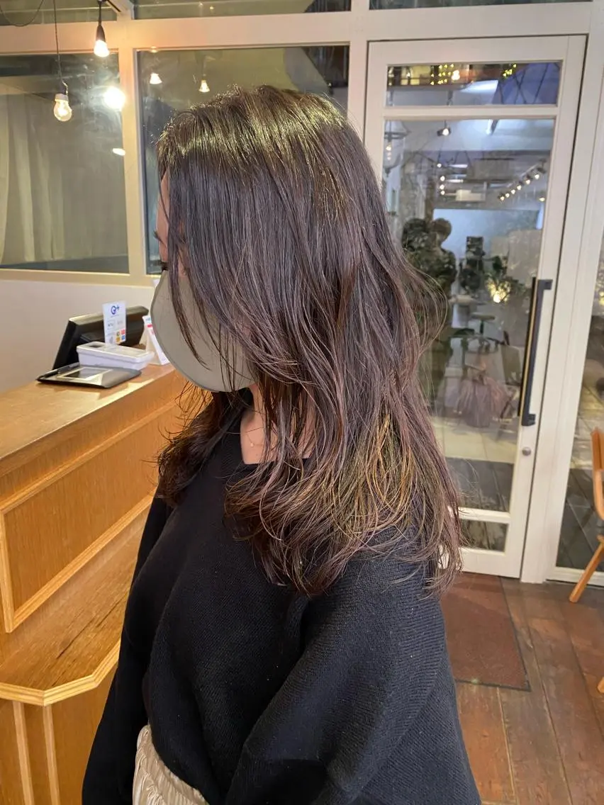 セミロング パーマ/ 🌿nanakoのヘアスタイル