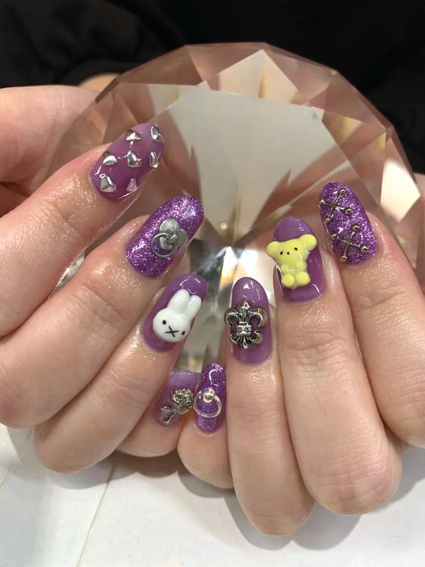 ネイル ハンドネイル glow_ nailのネイルデザイン