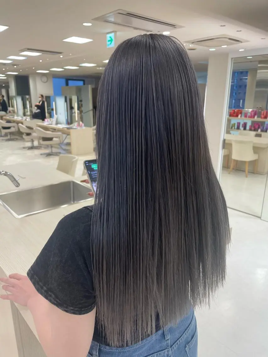 ロング カラー カット ヘアカラー ヘッドスパ ヘアセット モデル様募集中 /REIRIのヘアスタイル
