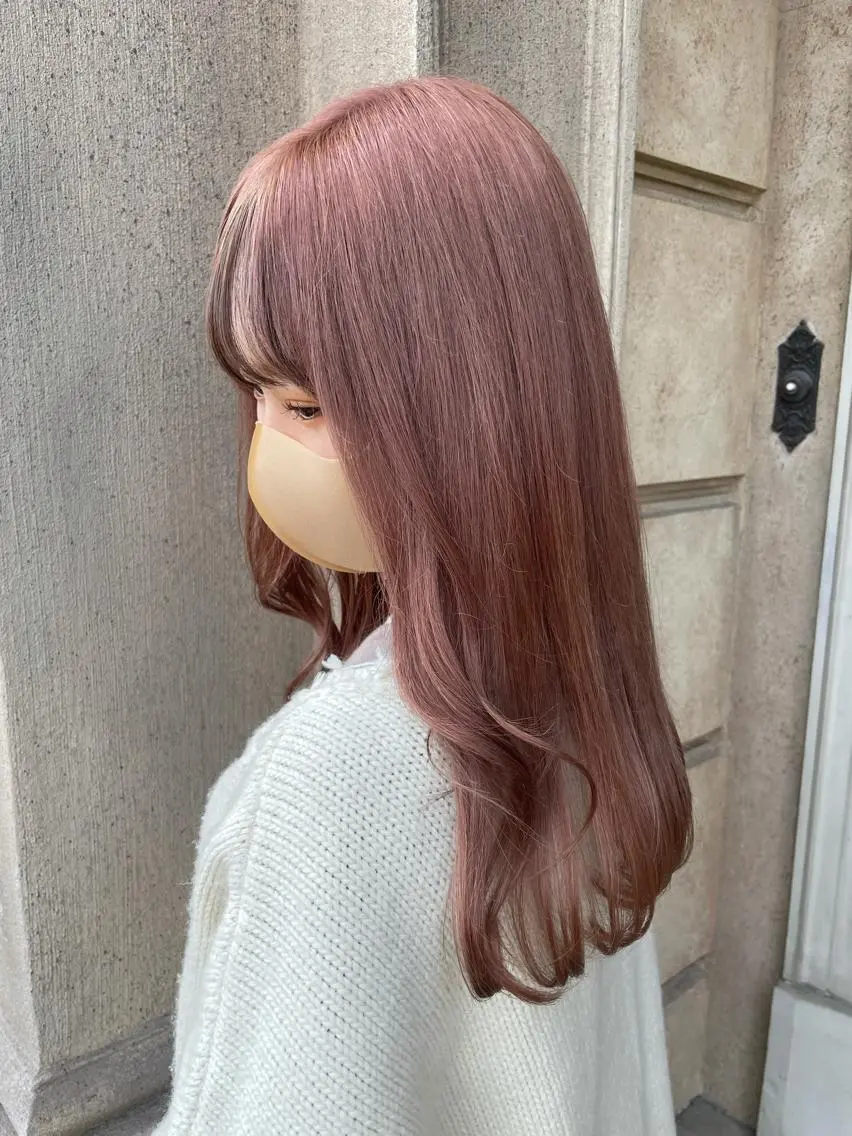 ロング カラー ヘアアレンジ ヘアカラー トリートメント 酸性縮毛矯正 梅田茶屋町 Juriのヘアスタイル