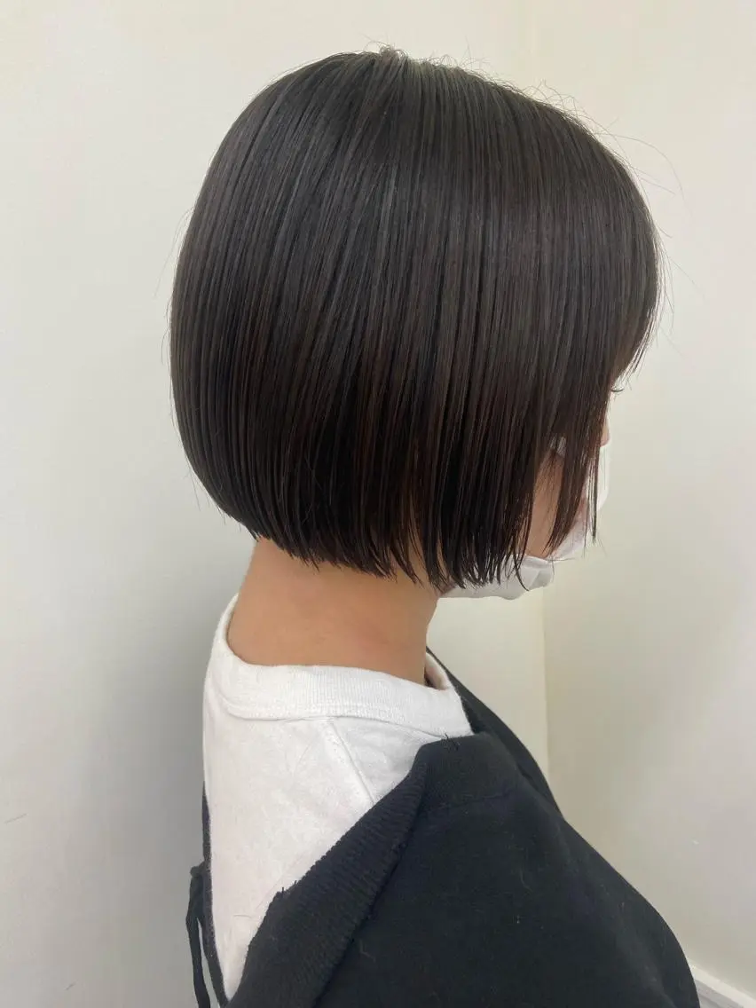 ショート カラー パーマ ヘアアレンジ メンズ キッズ ネイル マツエク・マツパ カット トリートメント 横浜Bob美容師🤎 ERINAのヘアスタイル