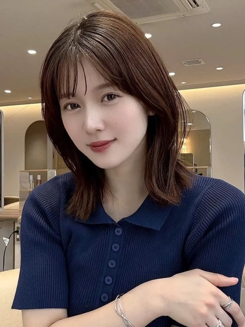 ミディアム カット ヘアカラー トリートメント ヘッドスパ Zina大宮/ミニモ 限定/当日予約⭕️のヘアスタイル