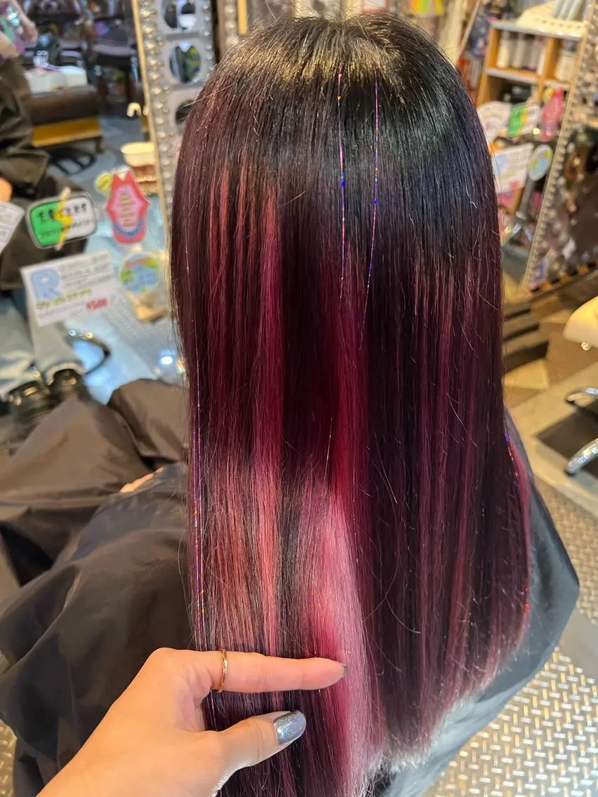 ロング カラー ヘアアレンジ カット ヘアカラー KOYA コヤのヘアスタイル