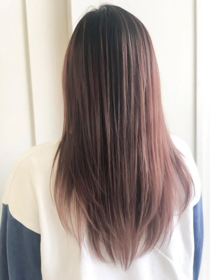 ロング カラー イルミナカラー welring hair salonのヘアスタイル