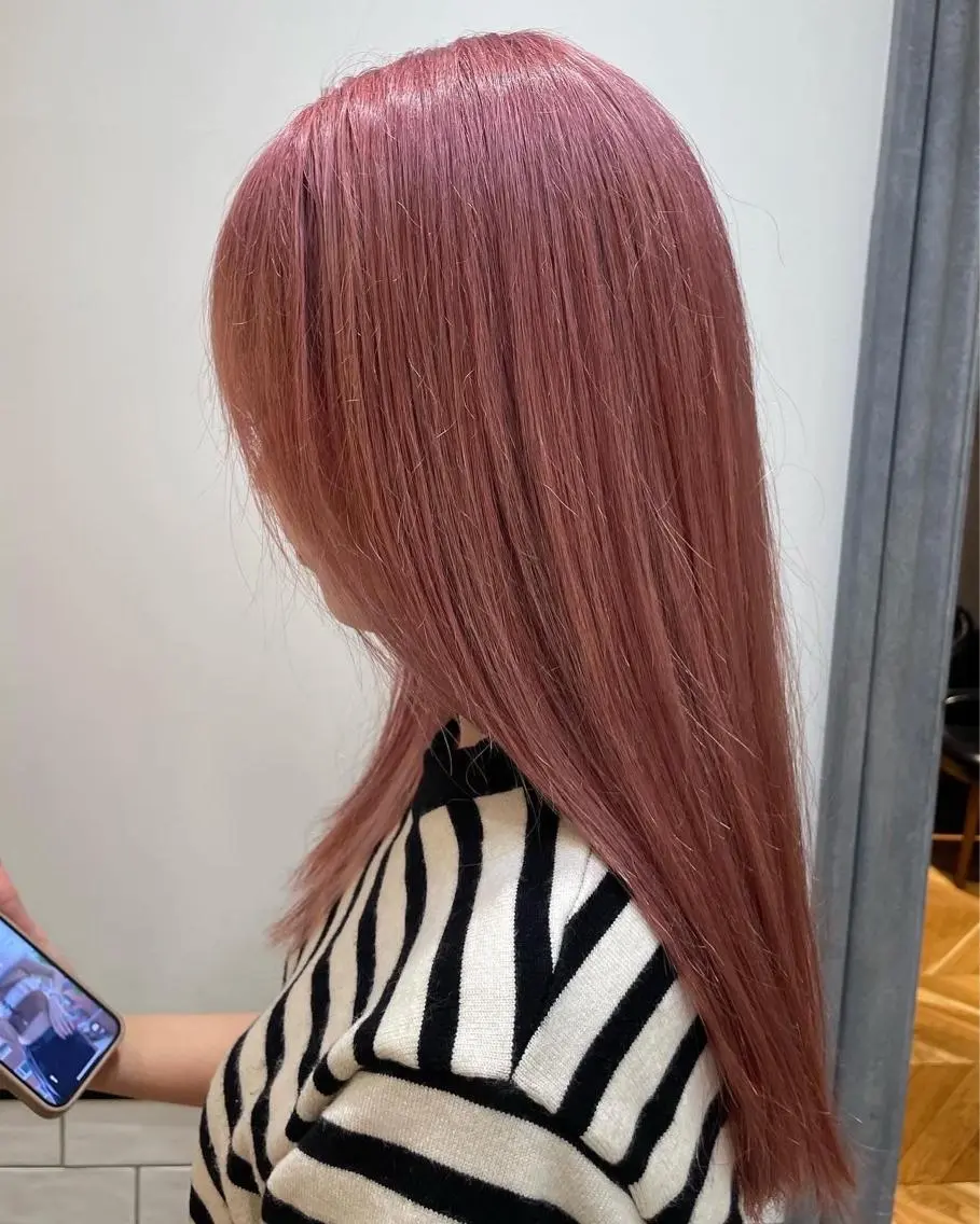 ロング カラー MINX 外山 海成/銀座のヘアスタイル