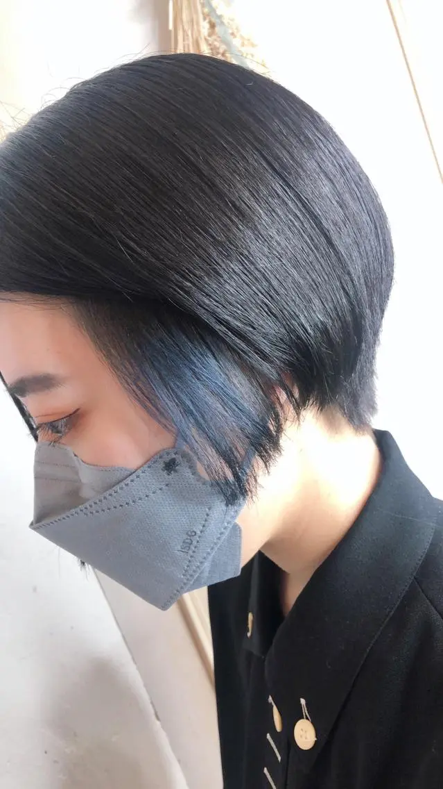ショート カラー デザインカラー🎨 下北沢 / 磯部のヘアスタイル