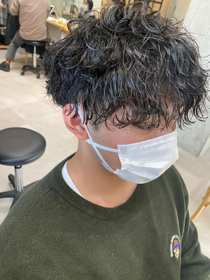 パーマ メンズ カット パーマ トリートメント 似合う髪型が 分からない方へのヘアスタイル