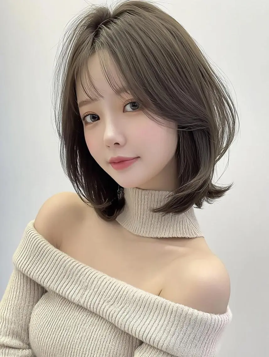 ショート カット ヘアカラー トリートメント 白髪ボカシ/ NOVEL富沢店☀️のヘアスタイル