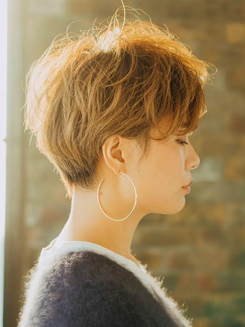 ショート ショートヘア ショート特化 💐川崎希💐のヘアスタイル
