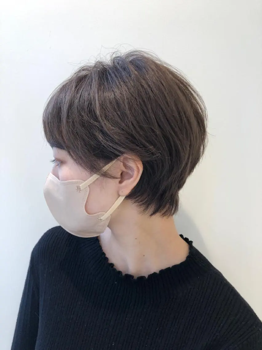ショート カラー レイヤー⭐️カラー ⭐️平川雅史のヘアスタイル