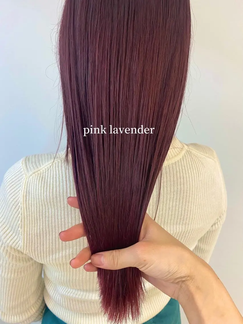 セミロング カラー 渋谷  中性ヘア あかりのヘアスタイル