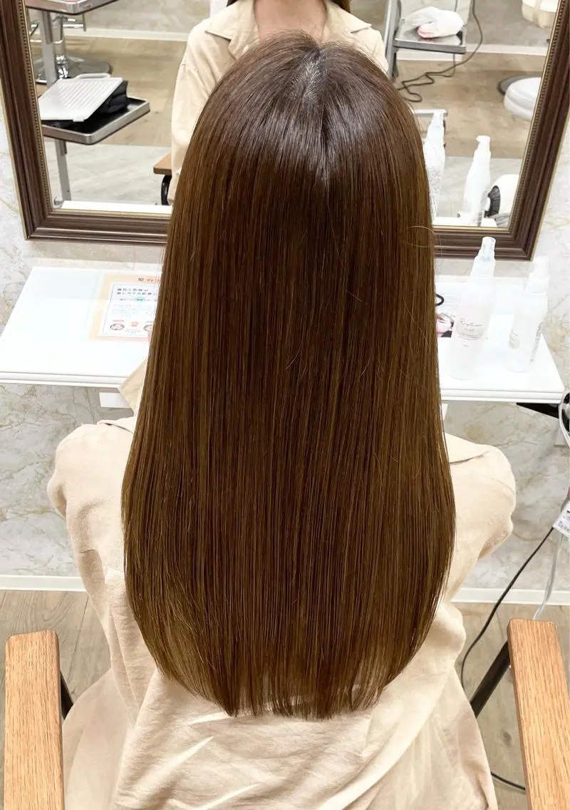 ロング トリートメント 髪質改善/ メンズカット・パーマのヘアスタイル