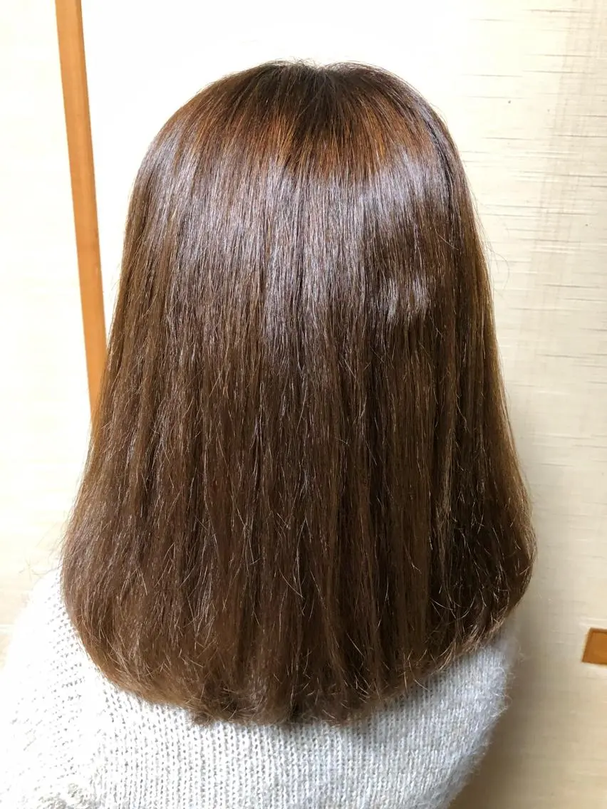 セミロング 石塚 浩のヘアスタイル