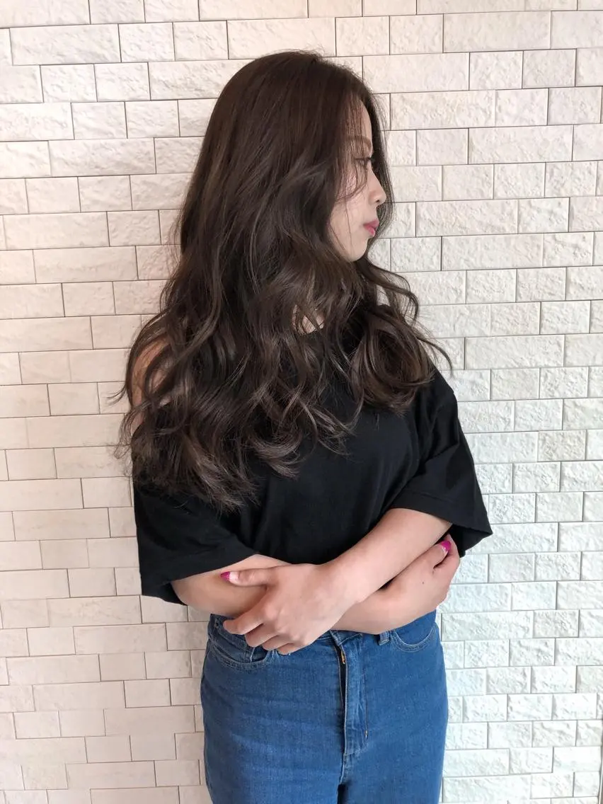 ロング 酒井 敬之のヘアスタイル