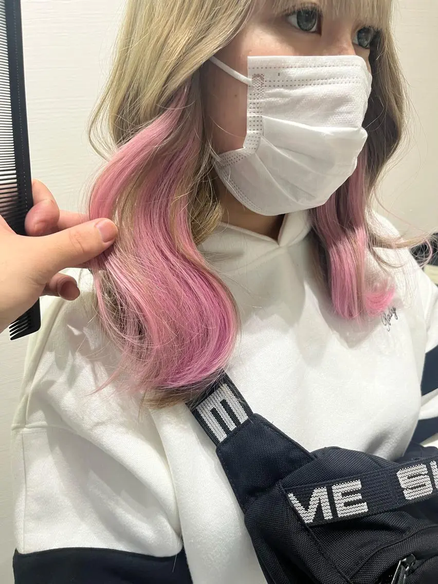 セミロング ヘアアレンジ エクステ 垢抜けレイヤー✂️ RYOTAのヘアスタイル