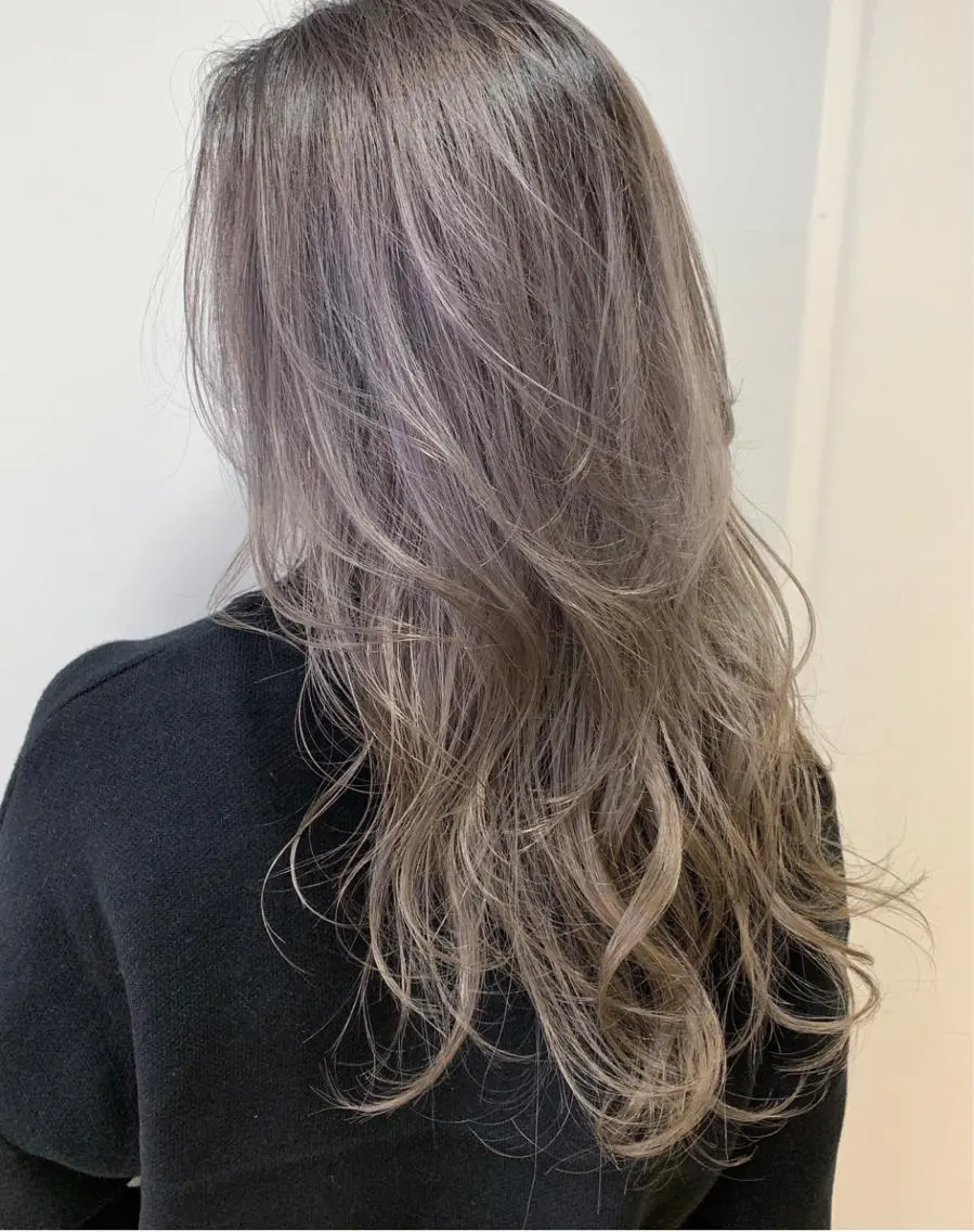 ロング カラー box mico. mutsumiのヘアスタイル