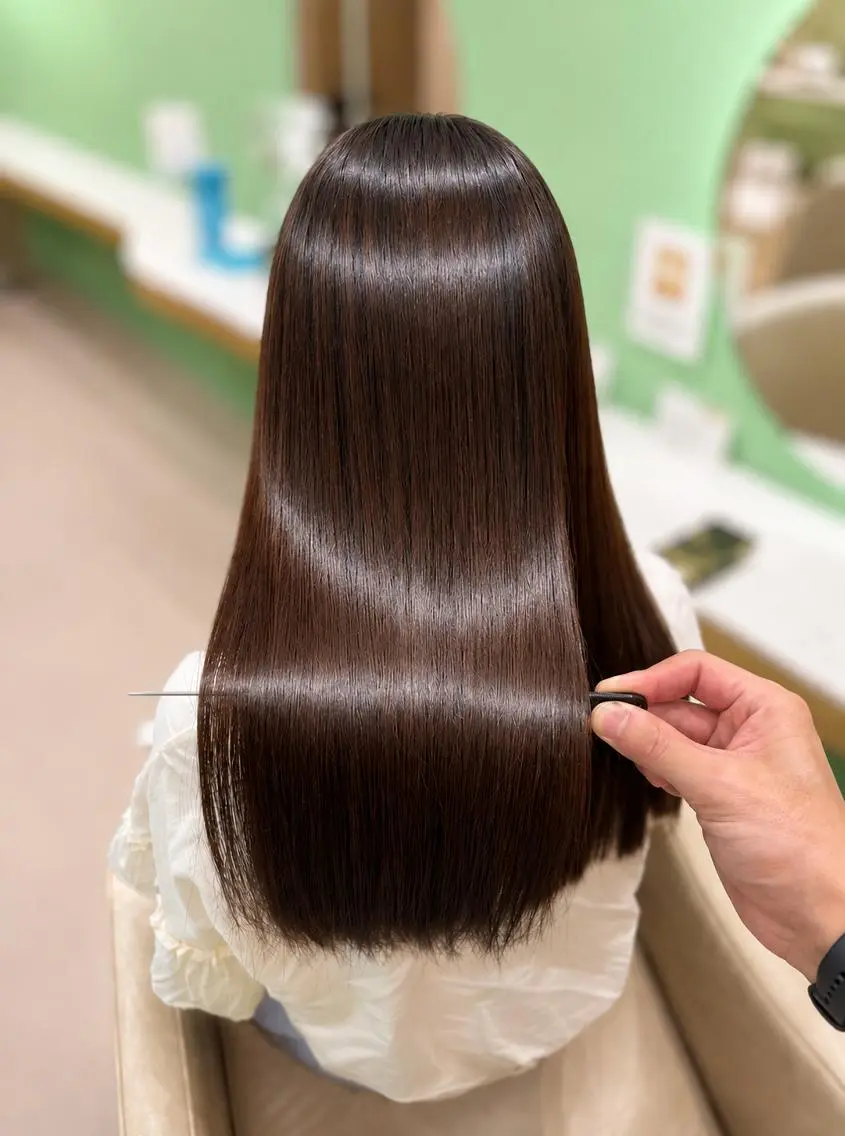 ロング 髪質改善 似合わせ/髪質改善 /Bonheur京介のヘアスタイル