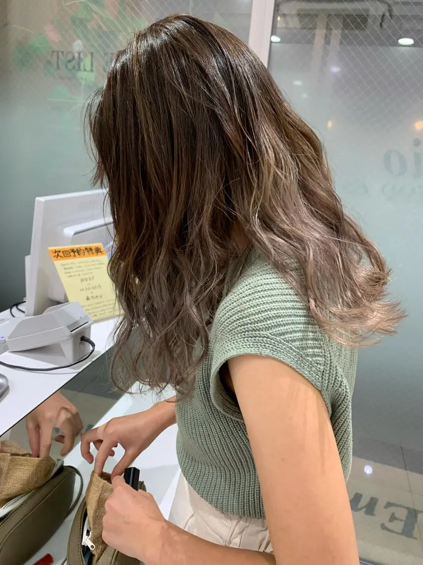 ロング カラー 🌼sunc HINAMI🌼のヘアスタイル
