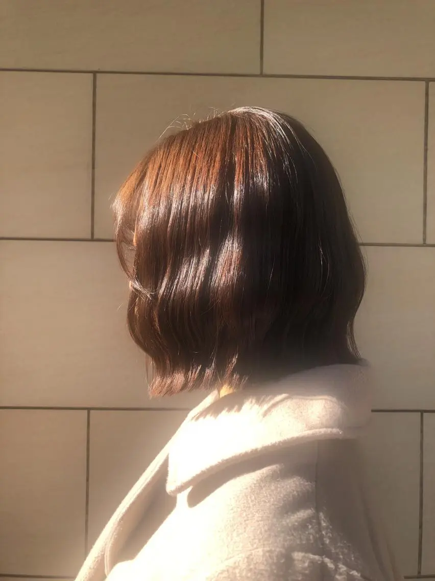 ショート カラー ブラウンカラー 森本　舞✴︎ 似合わせパーマのヘアスタイル