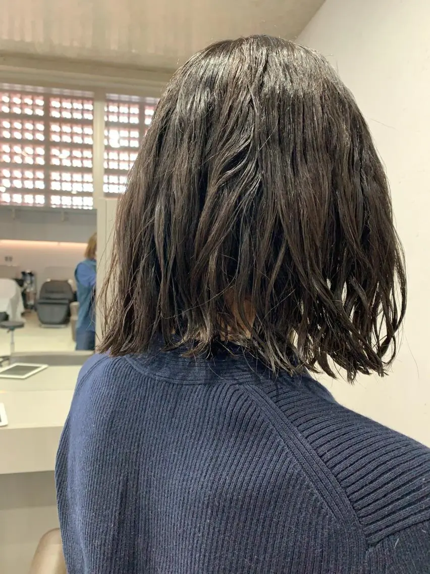 パーマ ボブパーマコテ巻き風 パーマNo1深江秀平のヘアスタイル
