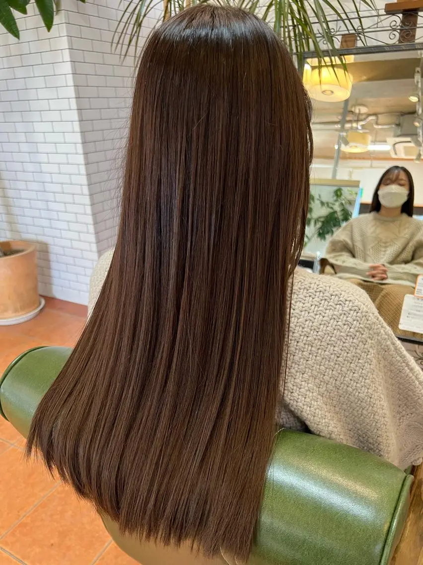 ロング カラー カット ヘアカラー トリートメント 石井 佑樹のヘアスタイル
