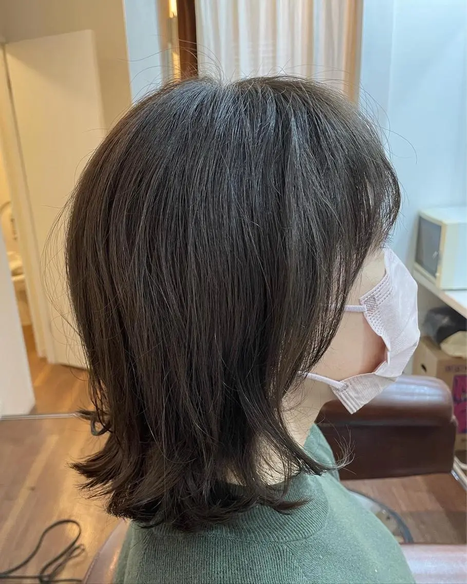 ミディアム カラー 透明感カラー カット ヘアカラー 🌈elua yukaのヘアスタイル