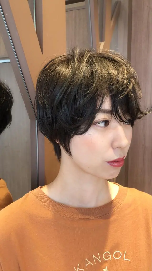 ショート カラー 似合わせカット unix 藤田 学のヘアスタイル