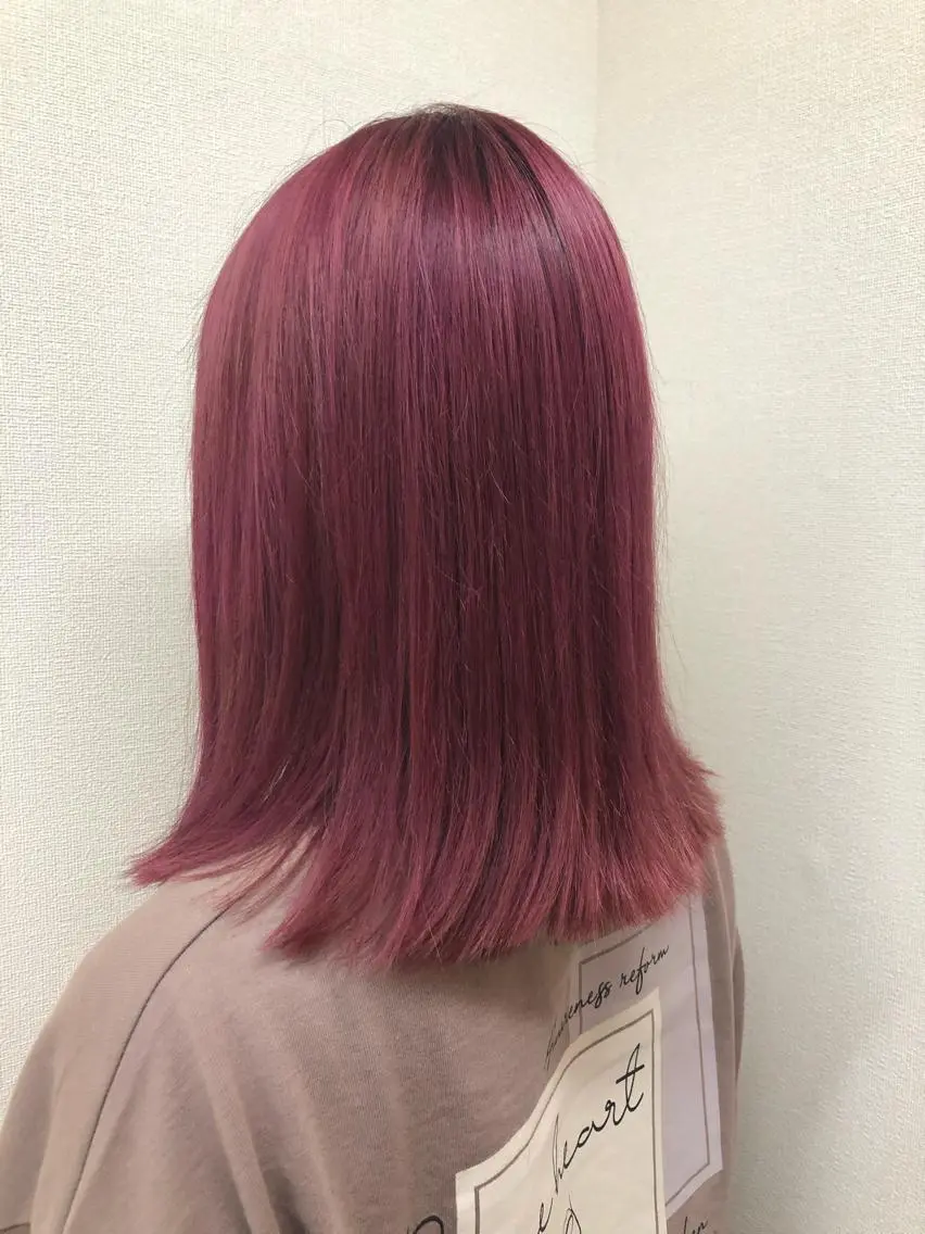 ミディアム カラー ヘアカラー トリートメント 髪質改善⭐️透明感 カラーノグチショウタのヘアスタイル
