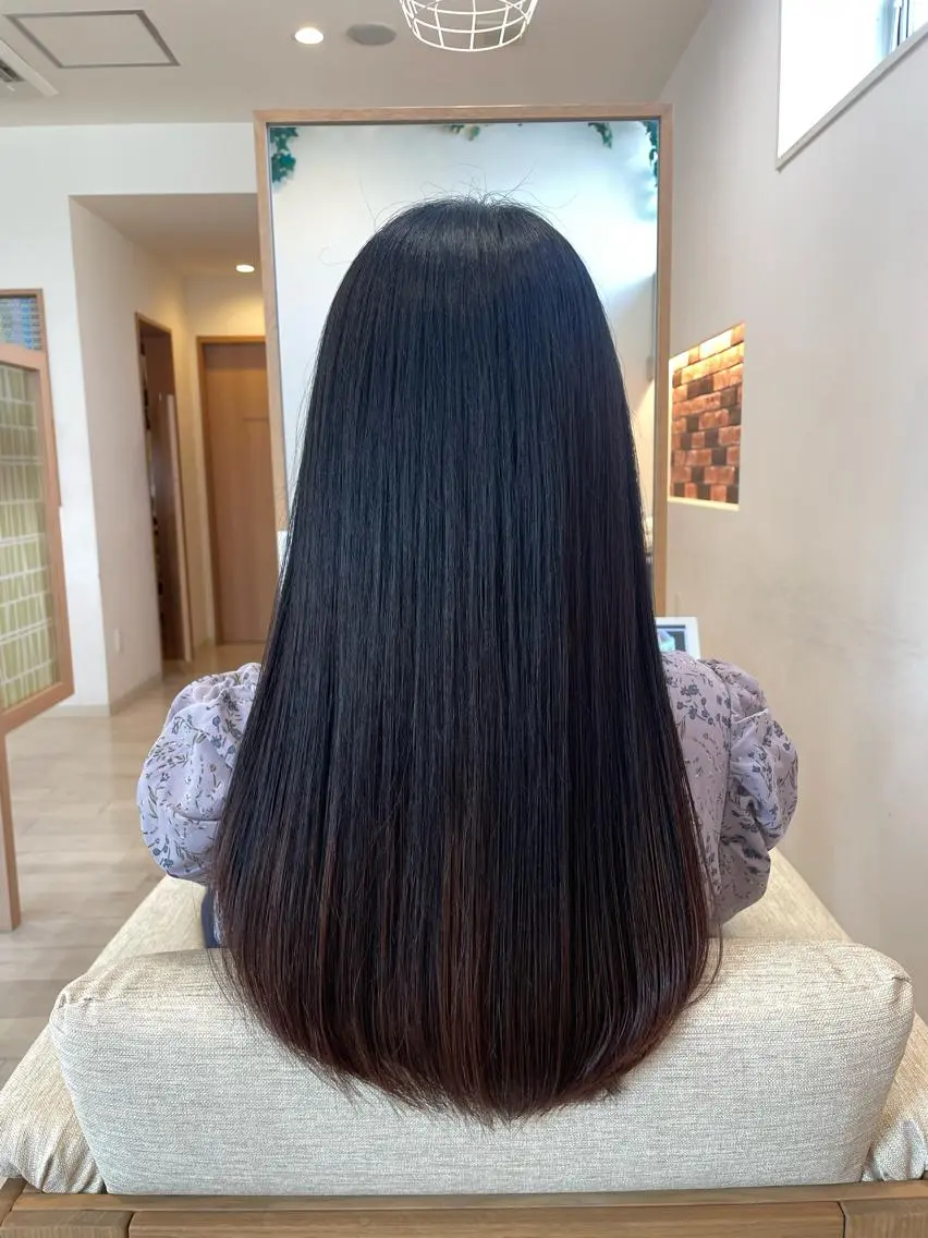 ロング ロング être 加藤 悠花のヘアスタイル