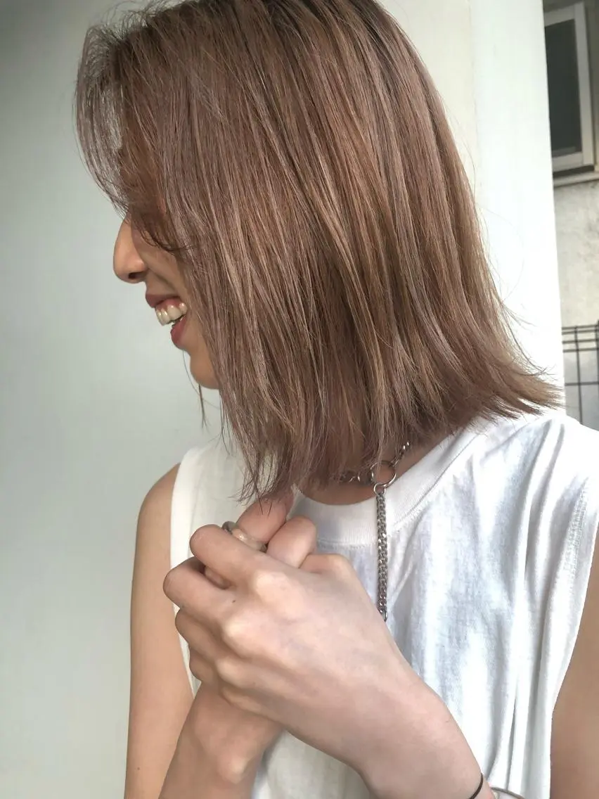 ミディアム カラー カット ヘアカラー トリートメント “ミニモ最高評価獲得 “代表"Kohei"のヘアスタイル