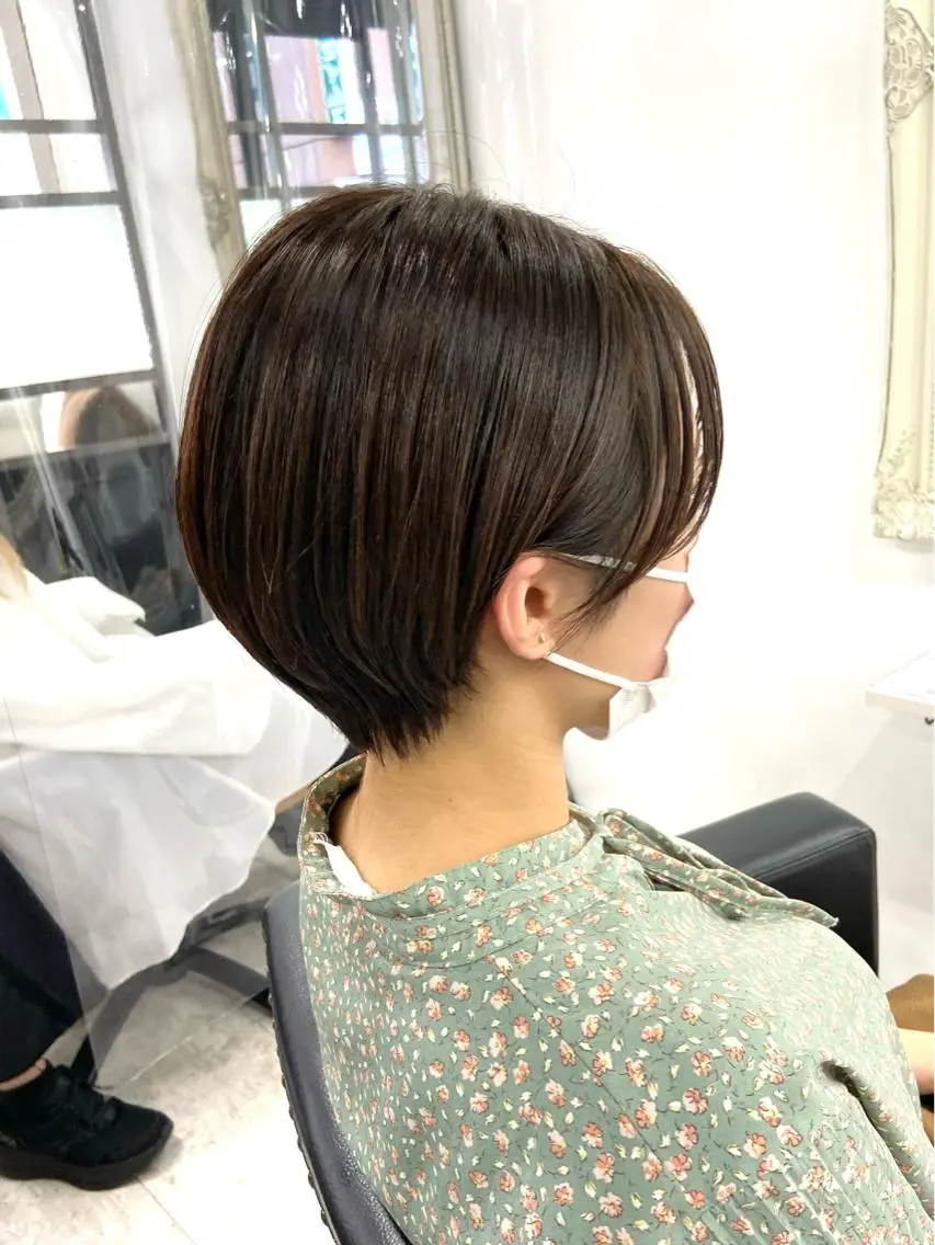 ショート ショートヘア カット ヘアカラー トリートメント 二児のパパで店長な 戸田健治のヘアスタイル