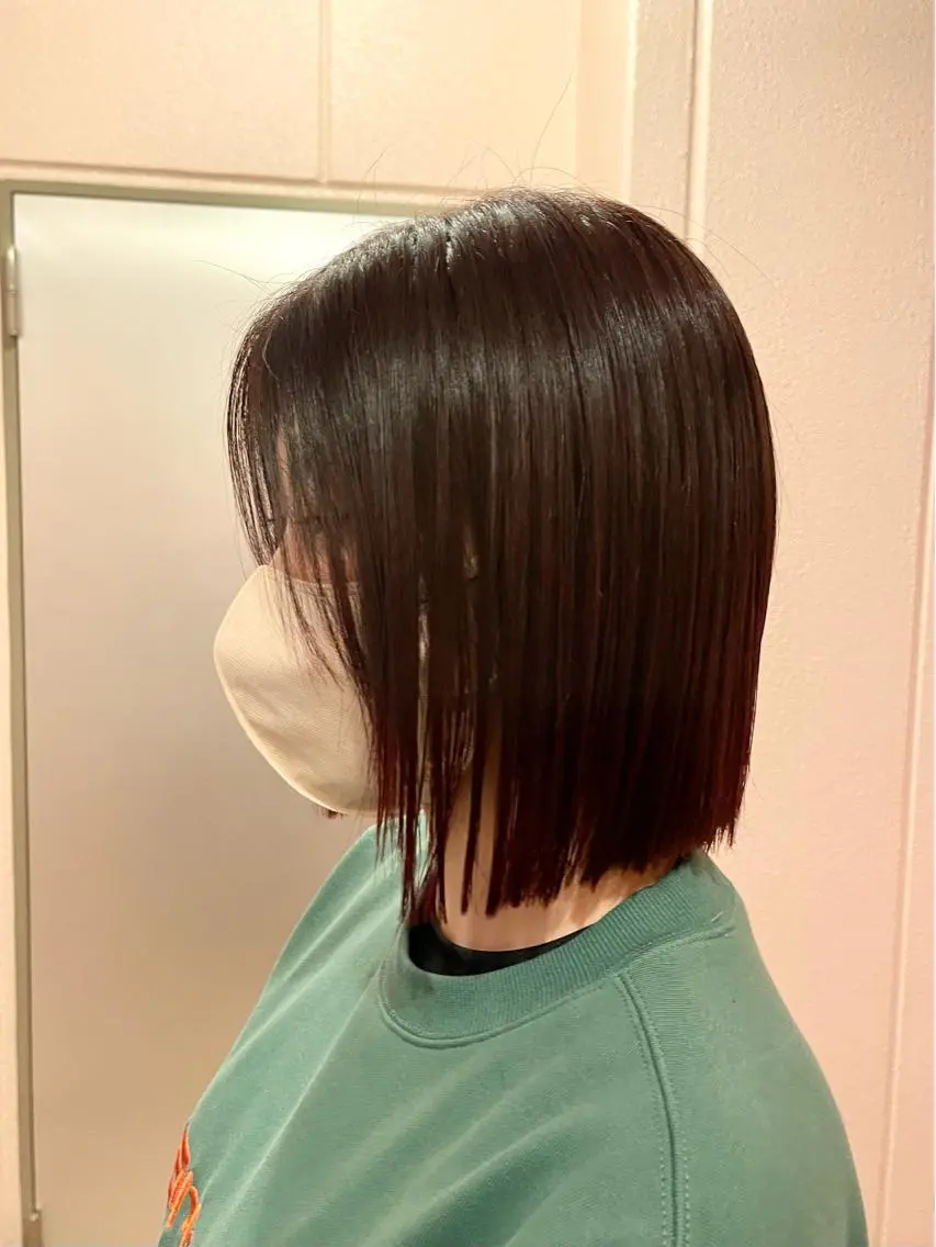 ミディアム カット ヘアカラー 園田 渉 ◤SHIKIO◢のヘアスタイル