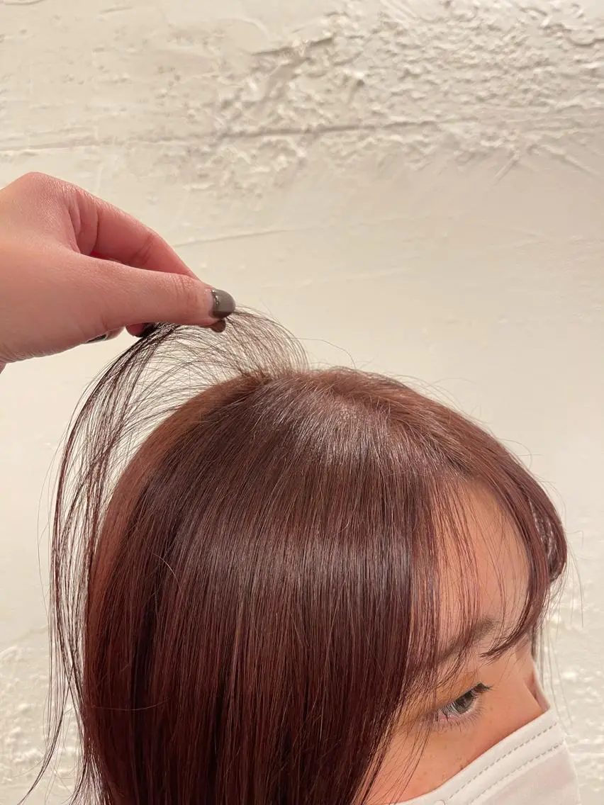 ショート カラー レザーカット/ ミニボブ/しおりのヘアスタイル