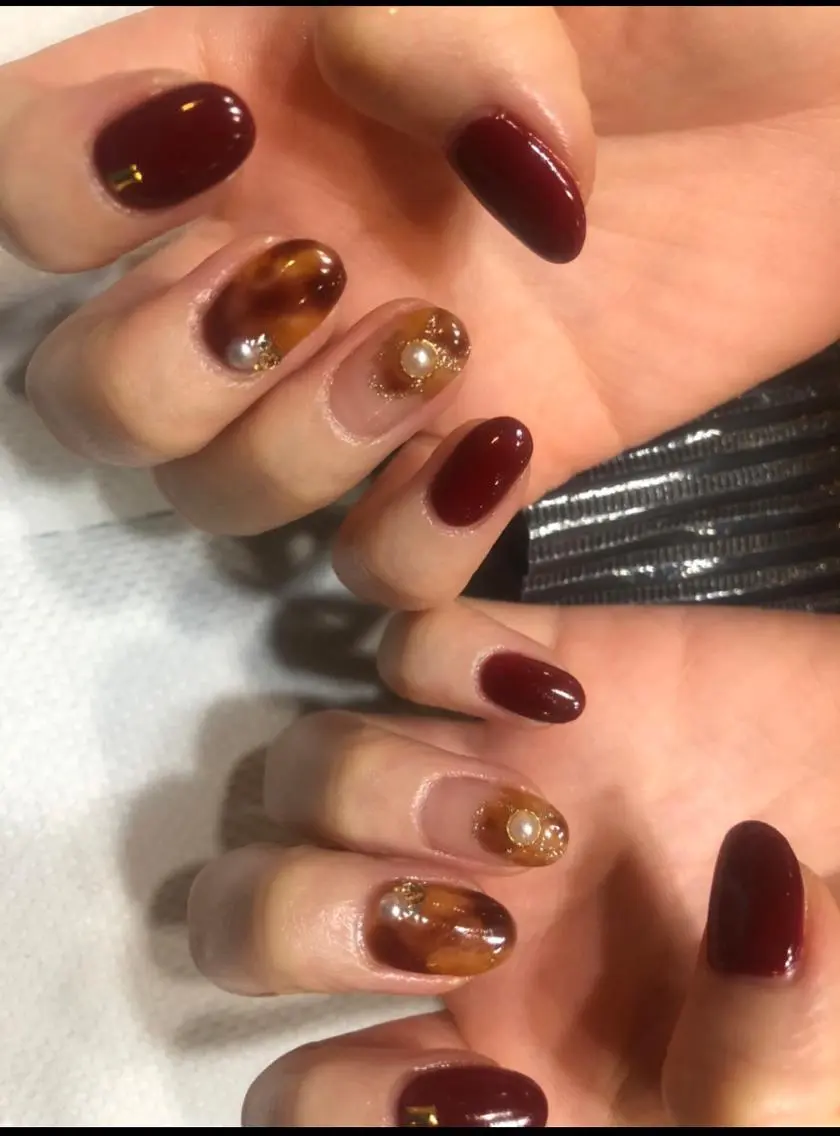 ネイル アートネイル 持ち込み Nailist Honamiのネイルデザイン