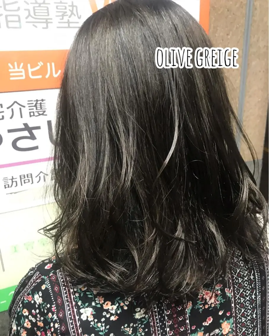 ミディアム カラー パーマ 年間1500人担当 代表　南一路のヘアスタイル