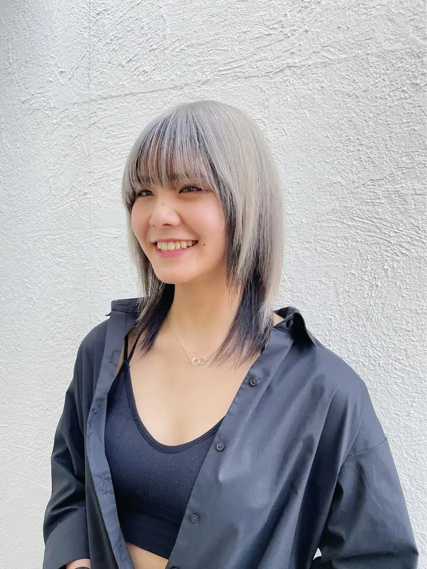 ミディアム ヘアカラー トリートメント 清家 浩貴のヘアスタイル