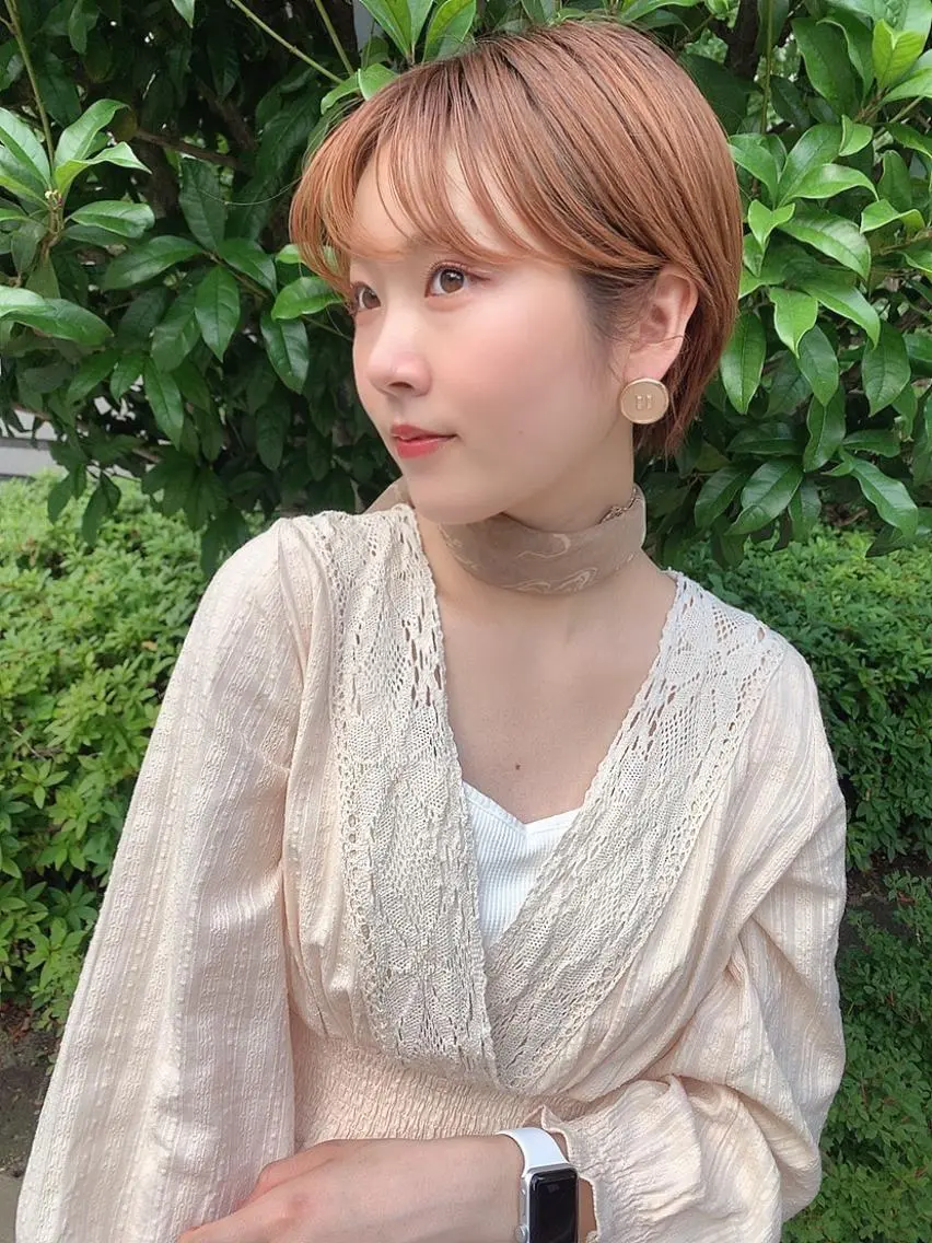 ショート カット 及川 光のヘアスタイル