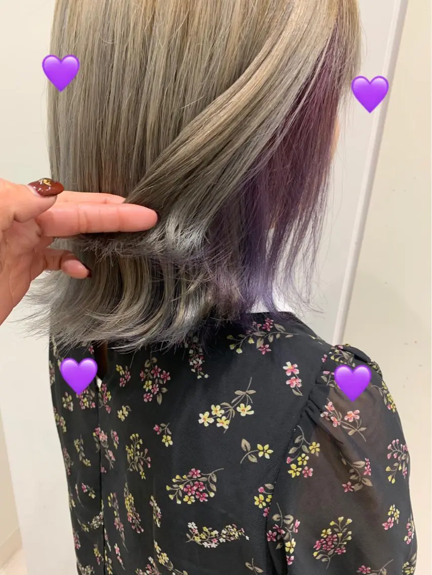 ミディアム カラー 新宿駅近♡個室 ♡関口三都季🌜のヘアスタイル