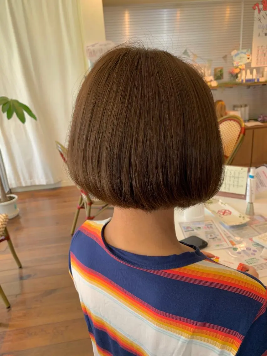 ショート ボブ 小杉輝/ショート /艶カラー✨のヘアスタイル