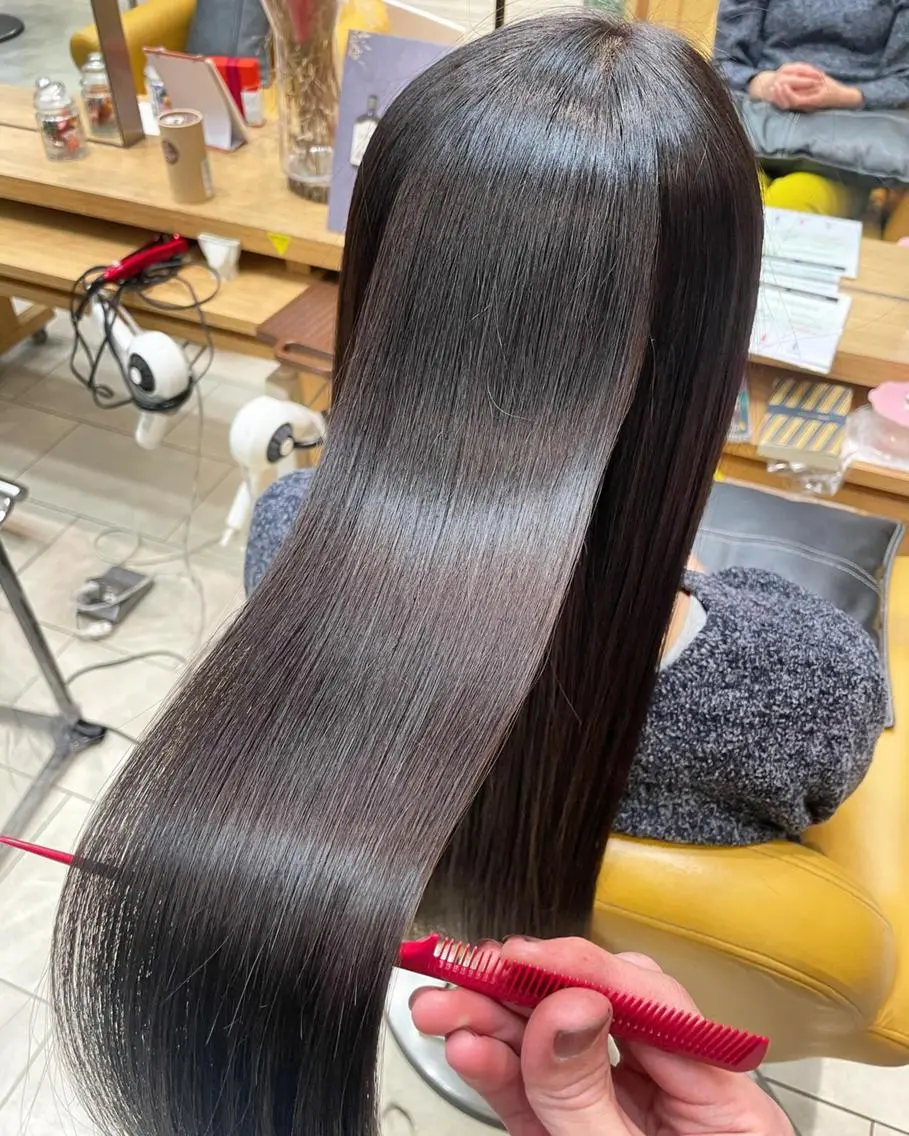 ロング 髪質改善 トリートメント ♦️モテ髪創作者 SUGA♦️のヘアスタイル