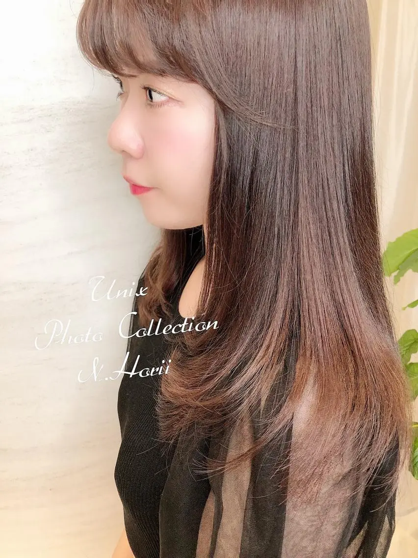 ミディアム カラー ヘアアレンジ UNIX N.horiiのその他イメージ
