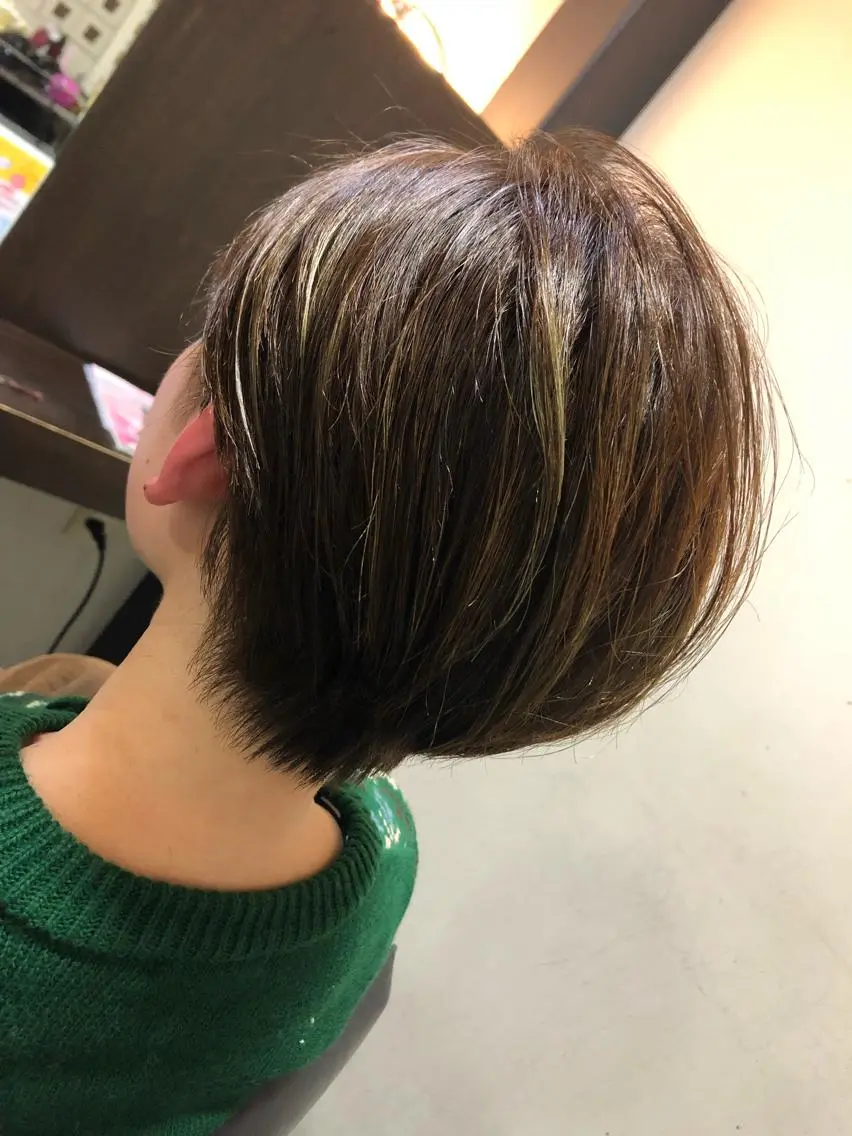ショート トップスタイリスト 大野 唯のヘアスタイル