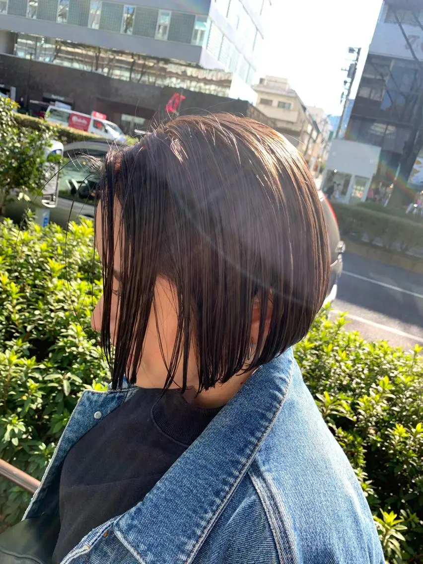 ショート カラー 髪質改善 RYOのヘアスタイル