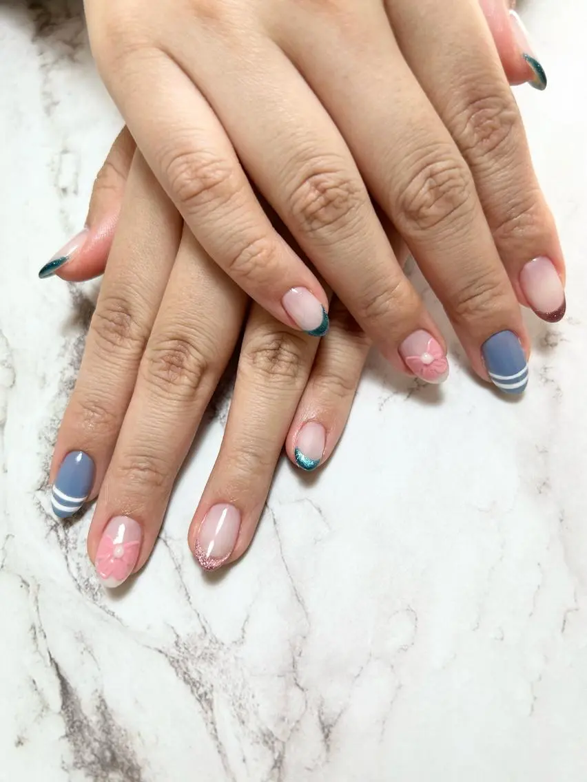 ネイル ハンドネイル フットネイル TESORO nailのネイルデザイン