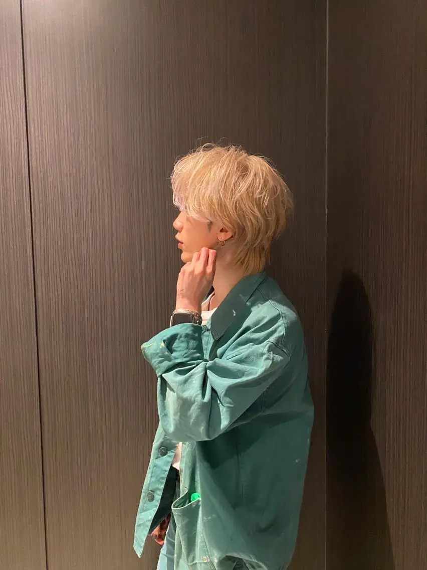ショート カラー メンズ カット ヘアカラー トリートメント mai / linoah˚✧のヘアスタイル