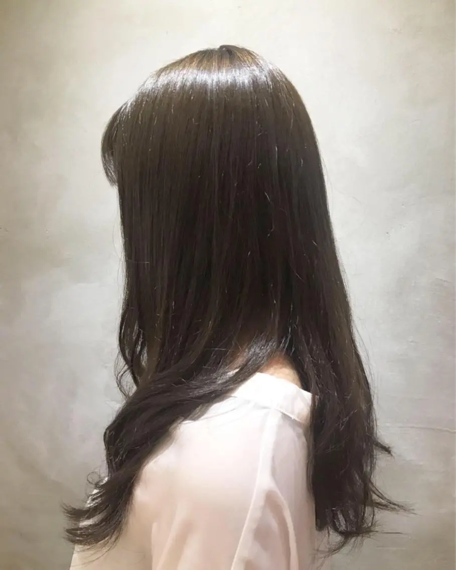 ロング カラー カット ヘアカラー トリートメント hair care ACRO店長　谷のヘアスタイル